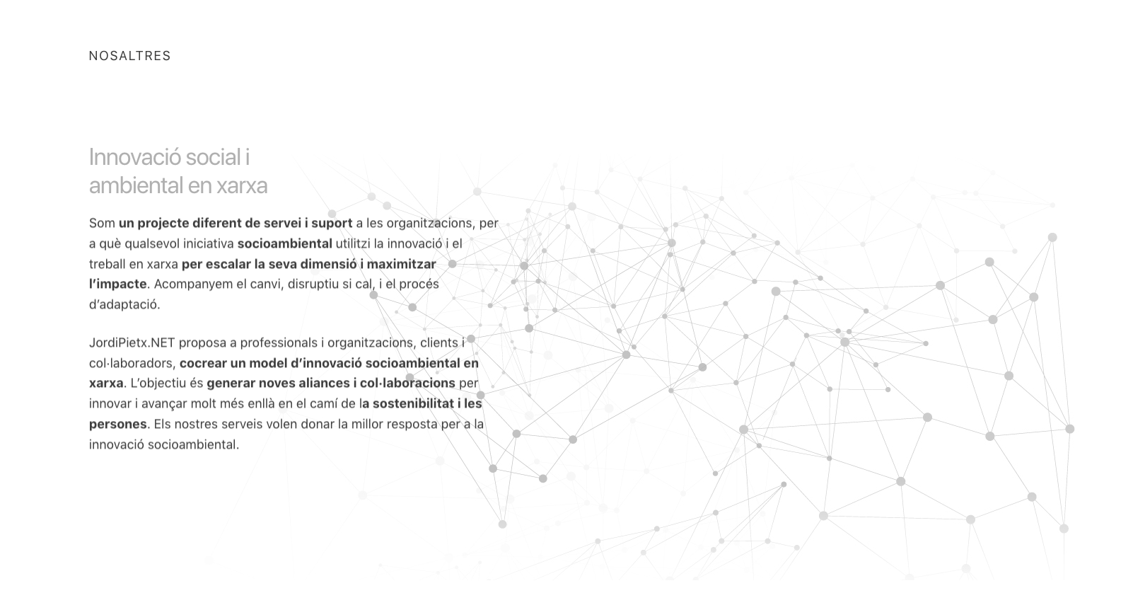 Susanna Méndez - Jordi Pietx - Projectes de comunicació i sostenibilitat per a empreses i administracions